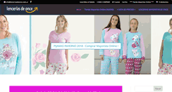 Desktop Screenshot of lenceriasdeonce.com.ar